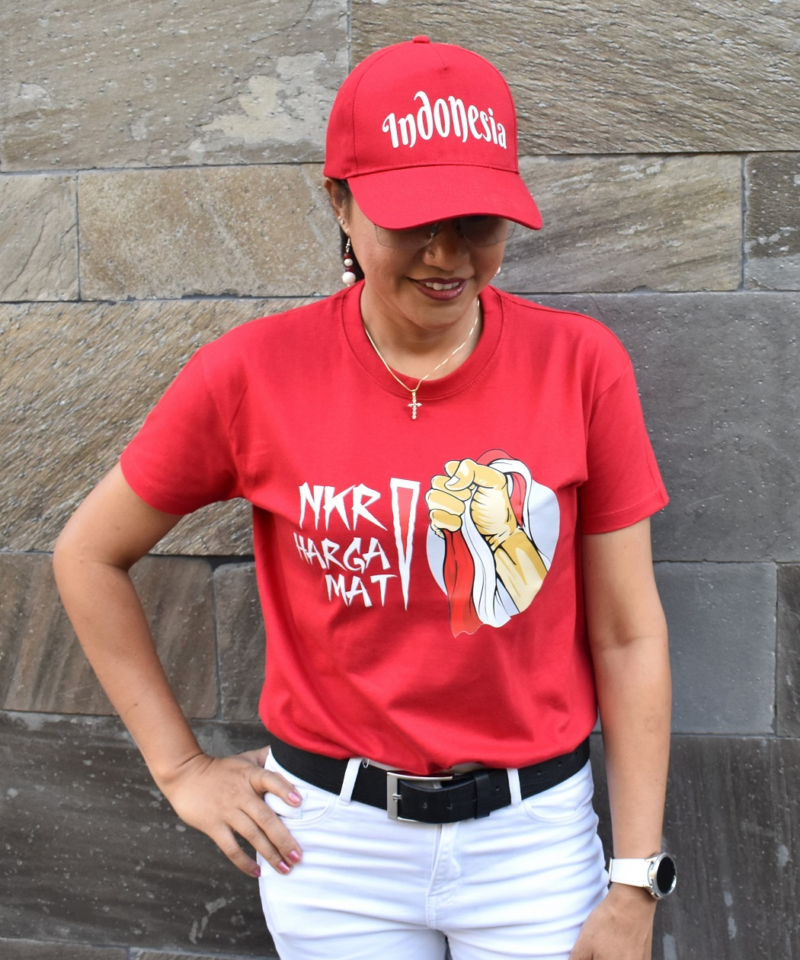 T-Shirt rot NKRI Harga Mati – Bild 2