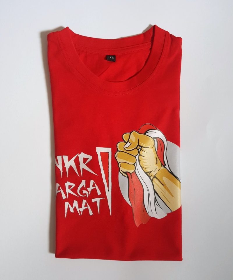 T-Shirt rot NKRI Harga Mati – Bild 5