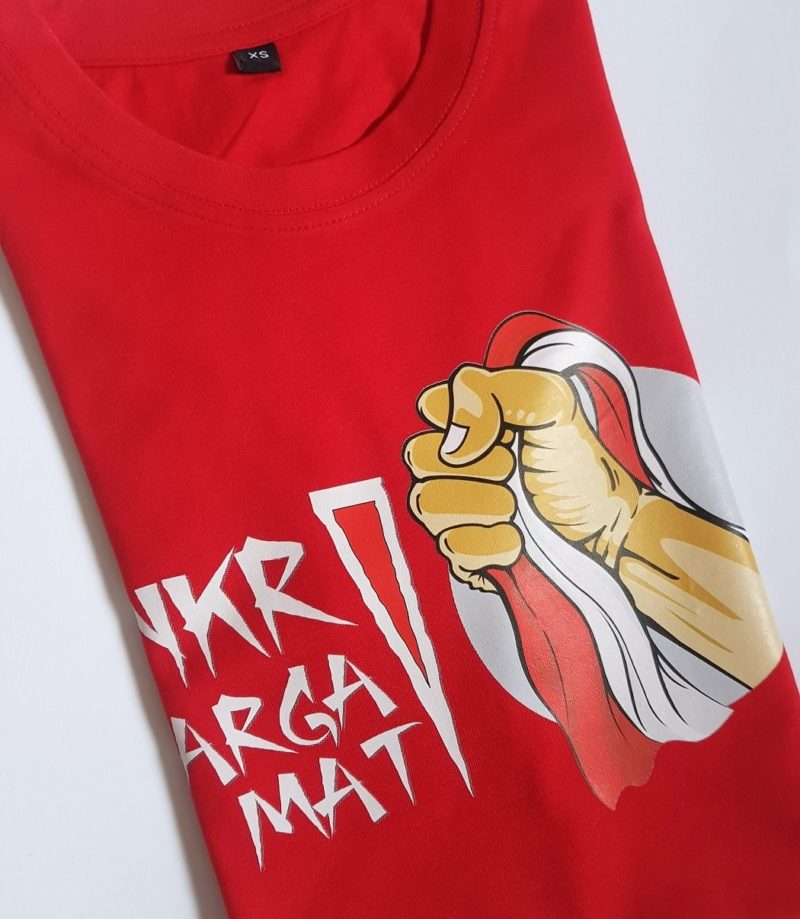 T-Shirt rot NKRI Harga Mati – Bild 4