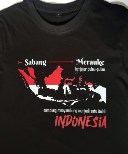 T-Shirt schwarz dari Sabang sampai Merauke