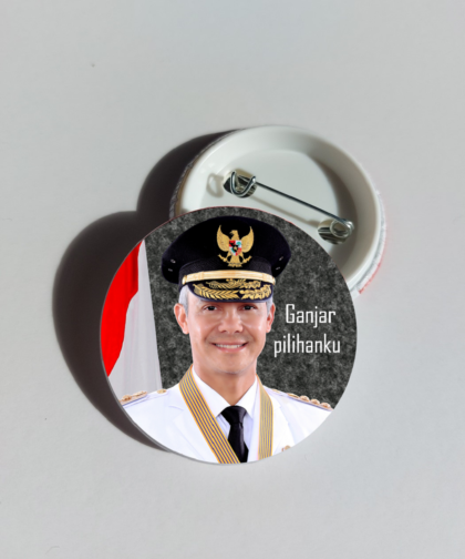 Pin Ganjar Pilihanku