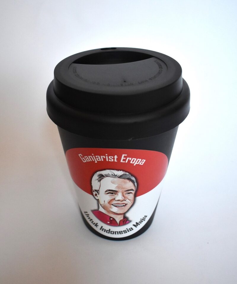 Kaffeebecher schwarz Ganjarist Eropa – Bild 2